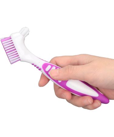 Denture Cleaning Brush Set - Premium Hygiene Cleaner Tool for Denture Care - Buy Online on GoSupps.com