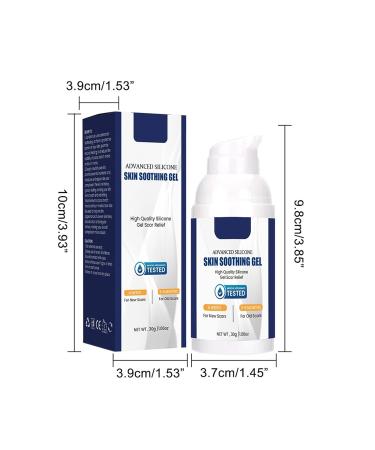 Pregnancy Scar Gel - Moisturizing & Rejuvenating Skincare Must-Have for First Trimester - Dark Blue - Buy Online on GoSupps.com