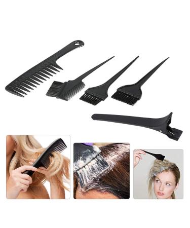 13-Part Hair Dye Brush Set - Professional Hair Coloring Tools with Cloak & Bowl for Streaks & Dyeing - Buy Online on GoSupps.com