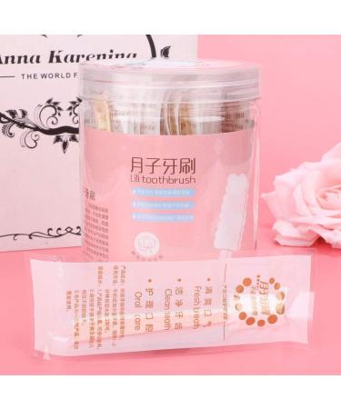 SUNGOOYUE Bamboo Handle Maternity Toothbrush Set for Pregnant Women - 30pcs Lemon Flavor Eco-Friendly Dental Care - Buy Online on GoSupps.com