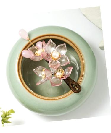 minkissy 1pc Antique Hairpin Hair Clasp Floral Headpiece Flower Hair Clip Vintage Hairpin Chinese Hair Barrettes Pink Hair Clips Floral Hair Clip Hair Clamps The Flowers Alloy Issue Card - Buy Online on GoSupps.com