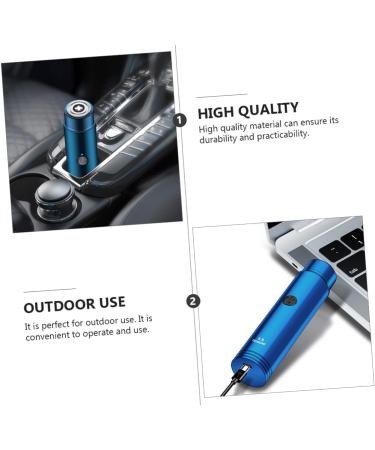 Rechargeable Mini Electric Shaver for Men - Durable Beard Trimmer & Hair Removal Device | Compact Razor 10.6x2.6cm - Ideal for Travel - Buy Online on GoSupps.com