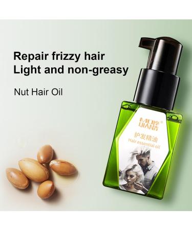 Hair Nourishing Oil for Women | 70ml Non-Sticky Hair Care Oil Easily Absorbed Hair Softening Products for Business Trips Hair Salon Home Traveling Vacation Outing Bero - Buy Online on GoSupps.com