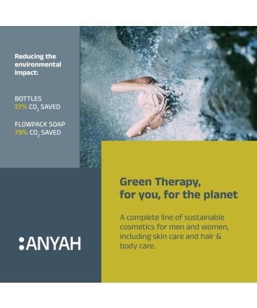  Anyah ANYAH Liquid Soap 4 x 480ml Moisturizing and Protective Formula for Hands Nordic Ecolabel Certified White Nettle Extract 100% Recycled Bottles - Non-Returnable - Buy Online on GoSupps.com