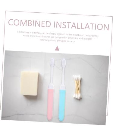 Mobestech 15-Piece Adult & Children's Toothbrush Travel Case Set - Perfect for Travel & Oral Care - Buy Online on GoSupps.com