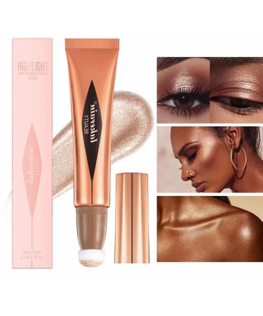 3 In 1 Highlighter Pen Makeup LiquiHighlighter Stick Facial For Face And Body - Buy Online on GoSupps.com