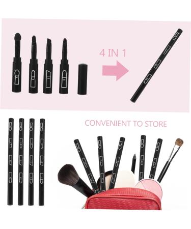 Ipetboom 4 1 4 in 1 Makeup Brush Lip Scrubber Brush Makeup Lip Brush Lipstick Brush Applicator Girls Makeup Brush Girls Suit Birthday Comestic Brush 4 in 1 Brush Plastic Make up Miss - Buy Online on GoSupps.com
