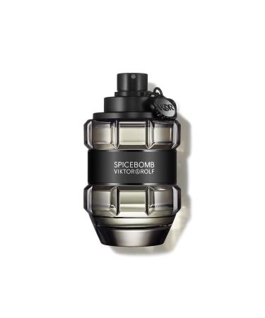 Viktor&Rolf - Spicebomb Eau de Toilette - Woody & Spicy - Cologne for Men - With Notes of Citrus & Tobacco 5.07 Fl Oz (Pack of 1)