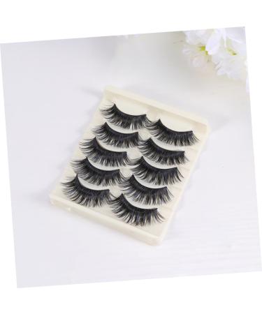 FRCOLOR 5 Pairs False Eyelashes Adhesive Lashes Strips False Eyelashes Thick Volume Long Dramatic Eyelashes Long Eyelashes 5d Faux Natural Eyelashes Natural False Lashes Artificial - Buy Online on GoSupps.com