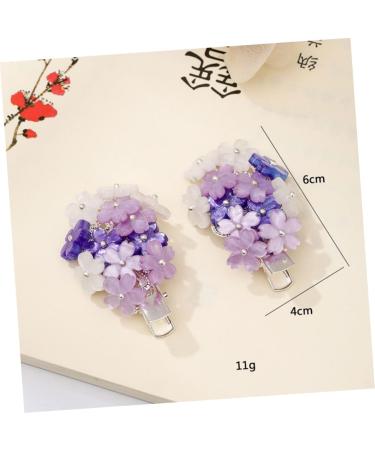 minkissy Cartoon Hair Barrettes Flower Hair Slides Birthday Hair Pin Flower Bobby Pins Crystal Clips Party Hair Clip Cute Baby Girl Hair Clips Hairpin Flower Costume Miss Side Clip - Buy Online on GoSupps.com