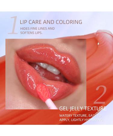 Big Brush Head Lip Gloss | Hydrating Lip Glow Oil (Color 02) - Shop Internationally! - Buy Online on GoSupps.com