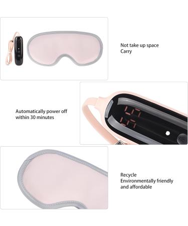 Buy Heated Eye Massage Device | USB Foldable Compress for Dry Eyes & Dark Circles - Eye Care Treatment - Buy Online on GoSupps.com