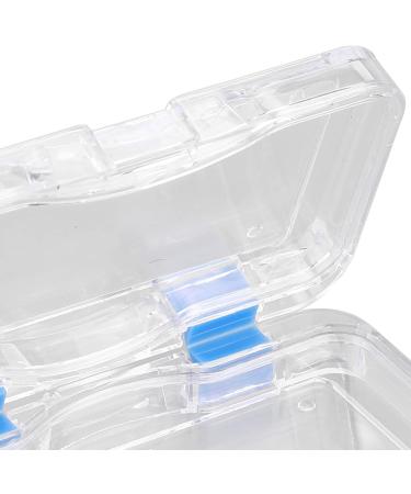 HERCHR Denture Case & Retainer Storage Box | Orthodontic Teeth Cup & Bath Box for Travel & Home - Buy Online on GoSupps.com
