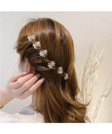 Bohend Mini Flower Hair Claw Clips - 10 Pcs Rhinestone Thick Non-Slip Hair Accessories for Women & Girls | Strong & Durable Styling Tools - Buy Online on GoSupps.com