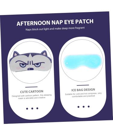 Fomiyes Eye Mask - 4 Pieces Dark Eye Flap for Migraine Relief | Adult & Kids Sleeping Eye Valves | Portable Fabric Comfort for Travel - Buy Online on GoSupps.com