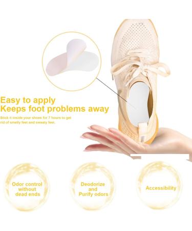 20Pcs Shoe Deodorant Stickers Shoe Deodorizer Patch Shoe Odour Eliminator Odour Eaters Football Boot Deodoriser Shoe Freshener - Buy Online on GoSupps.com