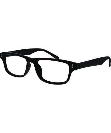 UV Reader Matt Black Rubberized Red Reading Glasses - 2 Pack for Men & Women | +3.50 Diopters - Stylish & Functional - Buy Online on GoSupps.com