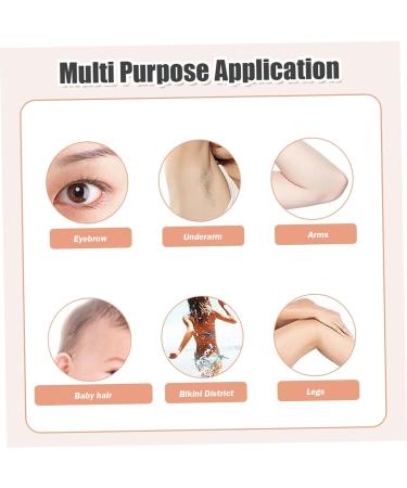 Buy Rechargeable Electric Eyebrow Trimmer - Double Blade Facial Hair Remover Set for Women - Buy Online on GoSupps.com