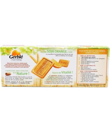  G n rique GERBL Gerbl Soy Biscuits Orange 280 g 280 g Pack of 4 Sold as a Lot - Buy Online on GoSupps.com