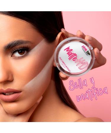 Matte HD Compact Powder - Mattifying Setting Powder for Combination Skin | Face Makeup | Controls Shine | Model PKHD - Buy Online on GoSupps.com