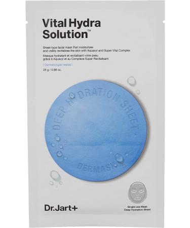 Dr. Jart+ Vital Hydra Solution Sheet Mask  5count 5 Count (Pack of 1)