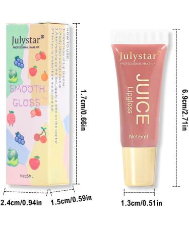  Katutude Moisturizing lip gloss hydrating lip shine waterproof lip oil tinted for lip care and dry lips - Buy Online on GoSupps.com