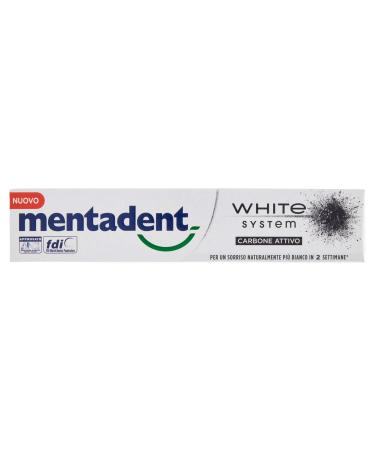 Mentadent toothpaste with activated carbon multi-coloured - Buy Online on GoSupps.com