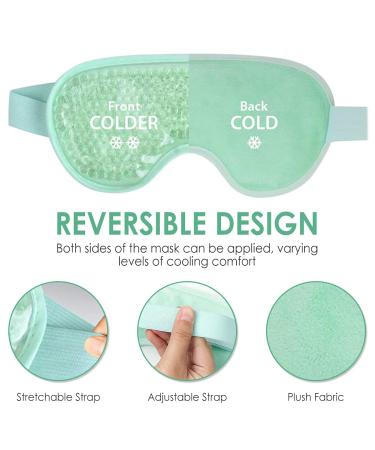 Cooling Eye Mask Gel | Relieve Migraines Swollen & Dry Eyes | International Shipping - Buy Online on GoSupps.com