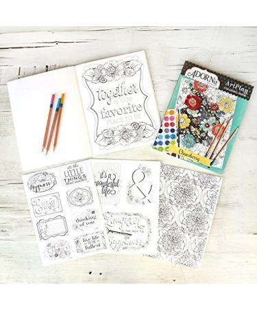 Adornit Artplay Chamberry Coloring Book - Creative Designs for Relaxation and Inspiration - Buy Online on GoSupps.com