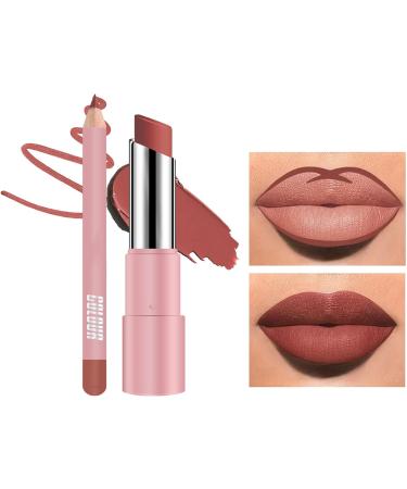  G n rique Moisturizing Lip Balm with Lip Liner Pencil Brightening Non-Sticky Set for Women Ideal for Travel Business School Home Purse Makeup Kits - Buy Online on GoSupps.com