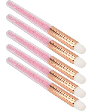 Glitter Lip Brush Round Headed Premium Fiber Wool Multifunctional Easy To Use Foggy Lip Makeup For Lash and Nose Washing - Buy Online on GoSupps.com