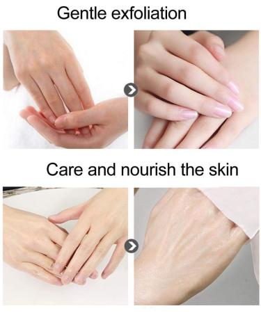 Exfoliating Hand Mask - Hand Mask Peeling Calluses Dead Skin Moisturizing Whitening Hand Care Mask for Cracked Heels and Dry Feet Deep Repair Get a - Buy Online on GoSupps.com