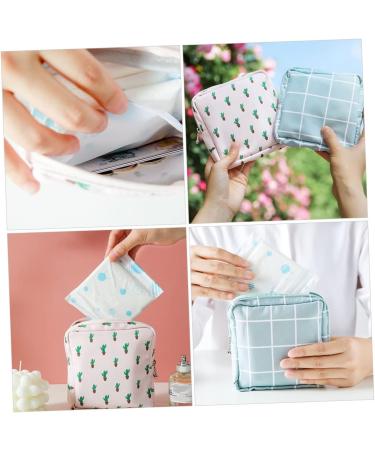 Gleavi 8 STK Storage Bags for Women's Bandages | Sanitary Holder for Menstrual Care | Zipper Pockets for Period Travel | Durable Polyester Cotton - Buy Online on GoSupps.com