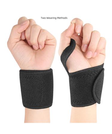 Magnetic Wrist Brace - Adjustable Compression Wraps for Men & Women | Pain Relief for Carpal Tunnel Arthritis & Fitness - Buy Online on GoSupps.com