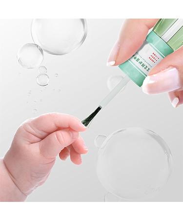  Goowafur Stop Biting Nail Polish Bitter Taste Nail Polish | Natural Anti-Bite Nail Polish | Long Lasting Nail Care Product 10ml for Adults and Teens - Buy Online on GoSupps.com