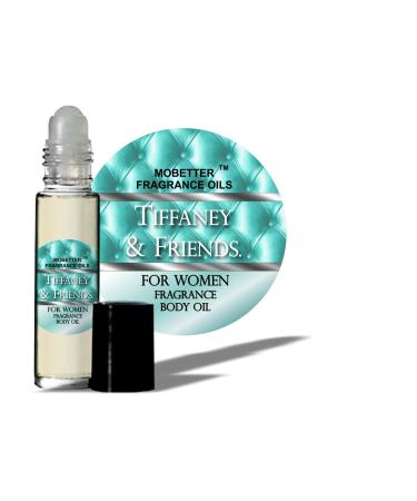 Tiffaney & Friends Perfume Fragrance Body Oil for Women by Mobetter Fragrance Oils 0.33 Fl Oz (Pack of 1) Tiffaney & Friends
