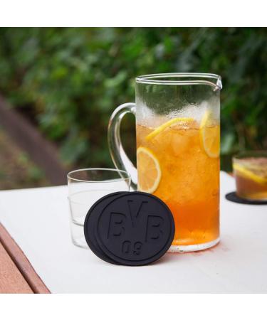 Buy Borussia Dortmund BVB Silicone Coasters | Set of 4 | International Shipping - Buy Online on GoSupps.com