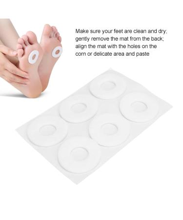 Round Felt Toe Pad Corn Remover for Foot Calluses - Anti-Pain Protective Patch - Buy Online on GoSupps.com