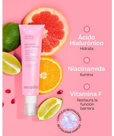 Sensilis Skin Glow Juicy Cream Insatantanea Luminosity 50 ml - Buy Online on GoSupps.com
