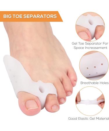 Sunydog Bunion Corrector Kit | Hallux Valgus Pain Relief & Big Toe Straightener | Orthopedic Separator & Protective Cover - Buy Online on GoSupps.com