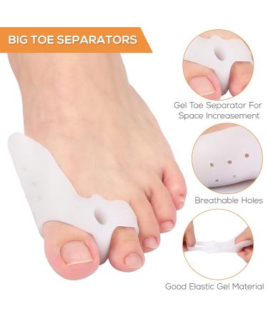 Bunion Corrector Hallux Valgus Pain Relief Kit | Orthopedic Big Toe Straightener & Separator - Protective Covers for Correction Aid - Buy Online on GoSupps.com