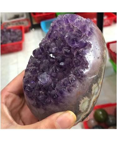 Crystal Rough Stone Natural Purple Crystal Cluster Natural Uruguay Amethyst cave Decoration Balance Gemstone Decoration - Buy Online on GoSupps.com