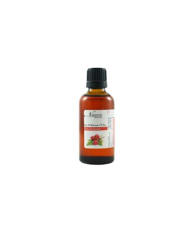 Naturra wild rose oil rosehip seed oil organic cold pressed 50ml glass unrefined 50 ml (1 pack)