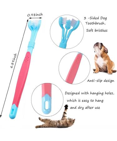 15-Piece Professional Dog Toothbrush Set | Silicone Finger Toothbrush Long Handle & Double-Headed Tools for Ultimate Pet Oral Care - Buy Online on GoSupps.com