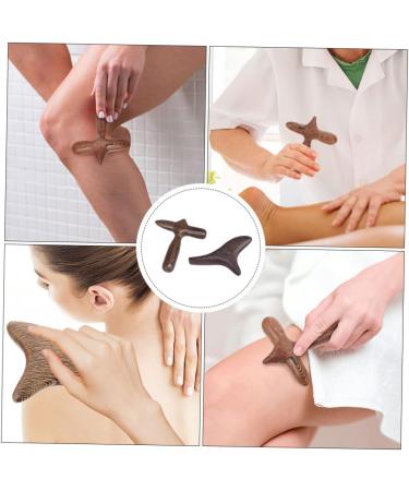 Adocarn Handmade Foot Massage Tools - 2-Piece Jade & Wooden Devices for Acupuncture & Muscle Relief - Buy Online on GoSupps.com