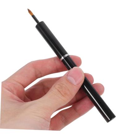 FRCOLOR Portable Retractable Lip Brush Lip Make-Up Round Aluminium 13.40X0.90X0.90CM black - Buy Online on GoSupps.com