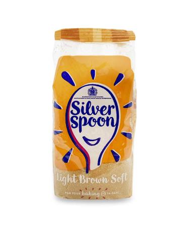 Silver Spoon | Light Brown Soft Sugar 500g | fuller flavour and golden colour make it perfect for delicious sponge cakes | great brownies and puds