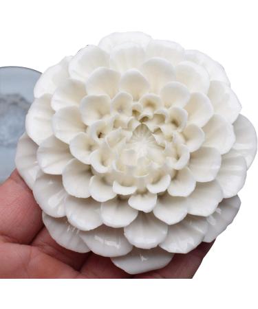Silicone Dahlia Flower Mold | 3D Fondant Form for Baking & Craft | Non-Stick Decorative Silicone Tool for Desserts & Cakes - Buy Online on GoSupps.com