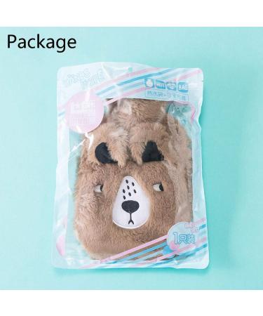 Hot Water Bottle Hot Water Bag 1L Classic Rubber Bottle with Cute Cover for Pain Relief (Koala) - Buy Online on GoSupps.com