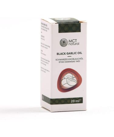 Buy MCT Natural Black Garlic Oil 20ml - 100% Pure Hair Oil for Natural Cosmetics & Hair Loss Solutions - International Shipping Available - Buy Online on GoSupps.com